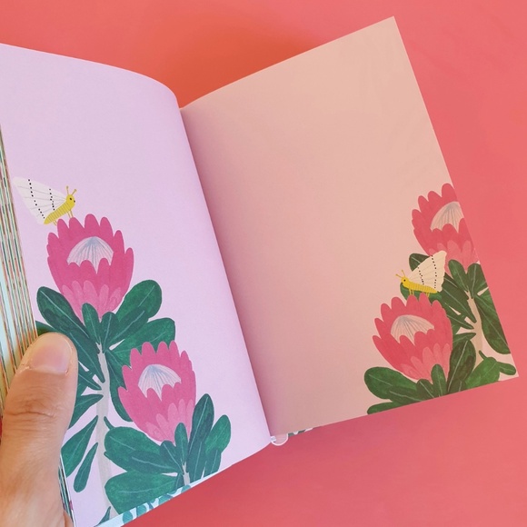 Illustrated Journal - gorgeous floral illustrations – 272 Pages, Amazing Gift! - Picture 11 of 12